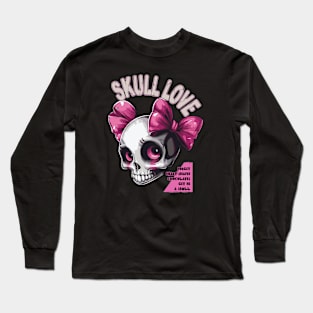 Skull love, Skull wedding, Skull Lover T-shirt Long Sleeve T-Shirt